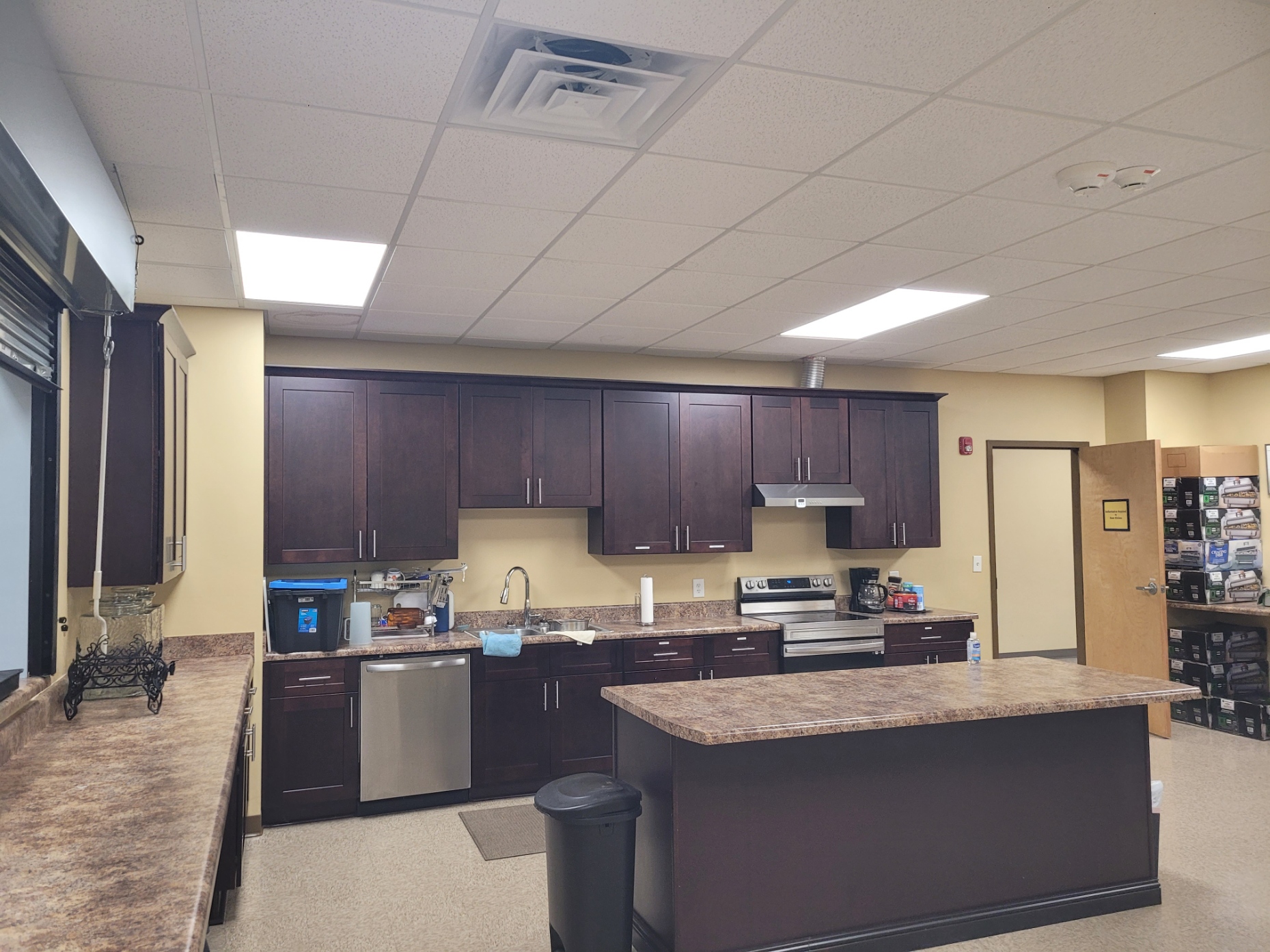 Kitchen access at the venue