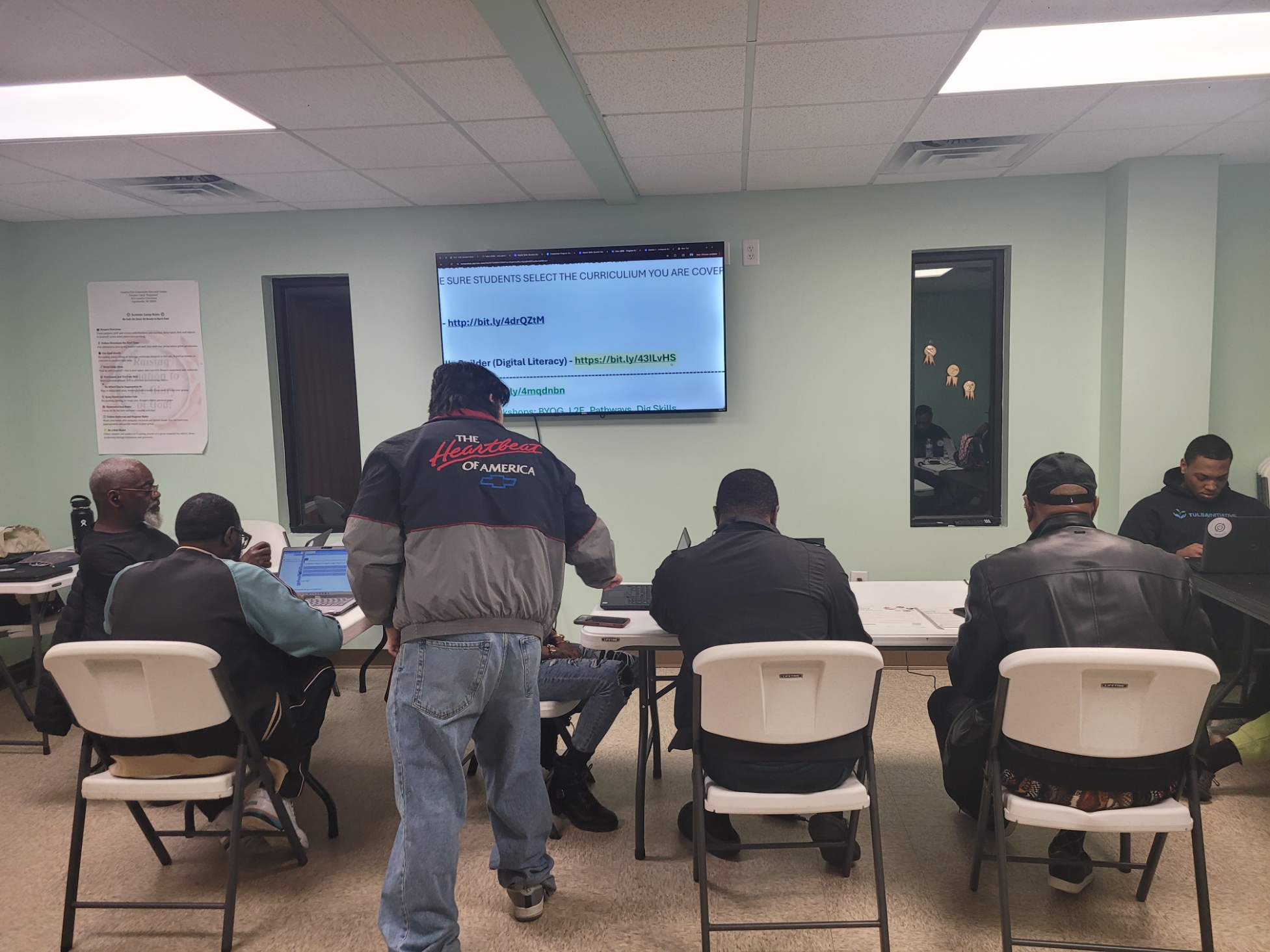 Computer literacy class